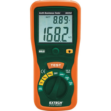 Extech FLIR 382252 Earth Ground Resistance Tester Kit