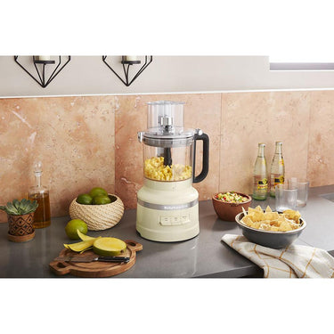 KitchenAid 13-Cup All In One Food Processor; Cream White - Open Box