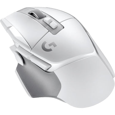 Logitech G502 X Lightspeed Wireless Gaming Mouse White with Gaming Mouse Pad