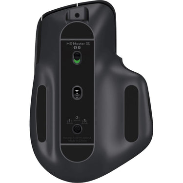 Logitech MX Master 3S Performance Wireless Mouse Black with Foam Wrist Pads