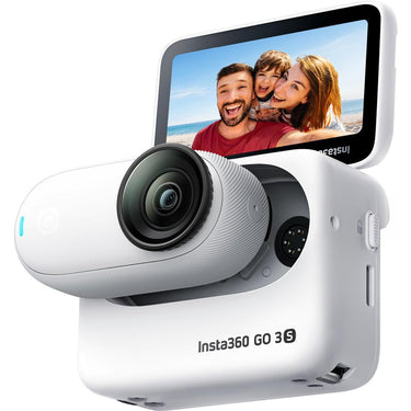 Insta360 GO 3S 4K Standard Edition 128GB Action Camera, Arctic White
