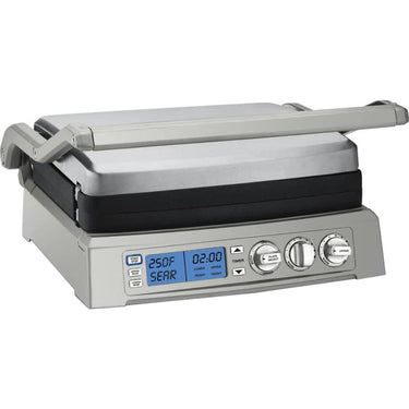 Cuisinart Elite Griddler/Grill Stainless Steel Open Box with 1 Year Warranty