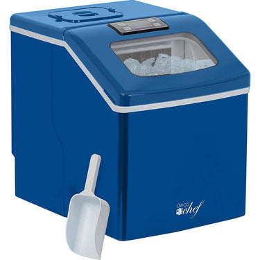 Deco Chef Countertop Portable Ice Maker 40 lb/Day Blue Open Box+1 Year Warranty