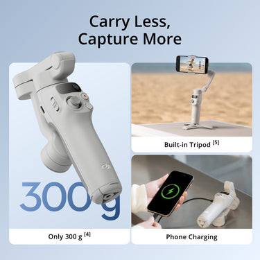 DJI Osmo Mobile 7 3-Axis Phone Gimbal Stabilizer for iPhone & Android Bundle