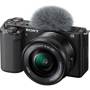 Sony Alpha ZV-E10 Interchangeable Lens Camera w/ 16-50mm Lens OPEN BOX +1 YR Warranty