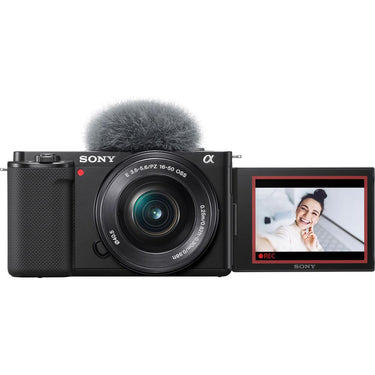 Sony Alpha ZV-E10 Interchangeable Lens Camera w/ 16-50mm Lens OPEN BOX +1 YR Warranty