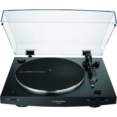 Audio-Technica Fully Automatic Wireless Belt-drive Turntable, Black w/ Accessories Bundle