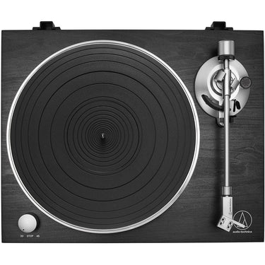 Audio-Technica AT-LPW30BKR Manual Belt-Drive Turntable + Mat w/ 2 Year Warranty