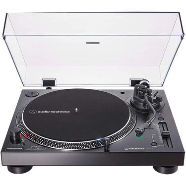 Audio-Technica AT-LP120XBT-USB-BK Wireless Direct-Drive Turntable + Mat + Cleaning Fluid System