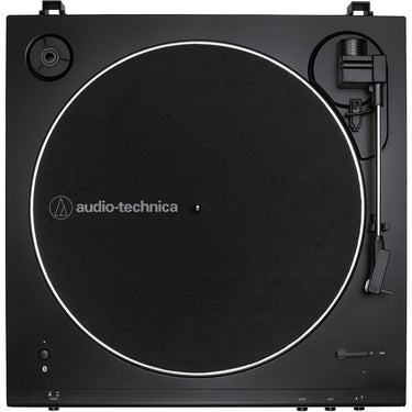 Audio-Technica AT-LP60XBT-BK Belt-Drive Stereo Turntable with Mat & Cleaning Kit