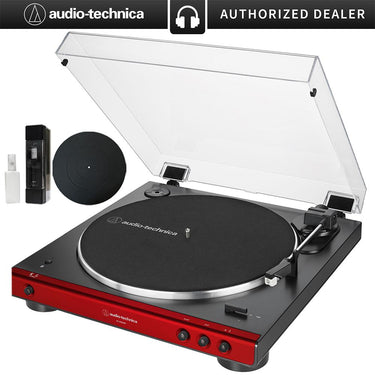 Audio-Technica Fully Automatic Belt-Drive BT Stereo Turntable + Mat + Cleaning Fluid System