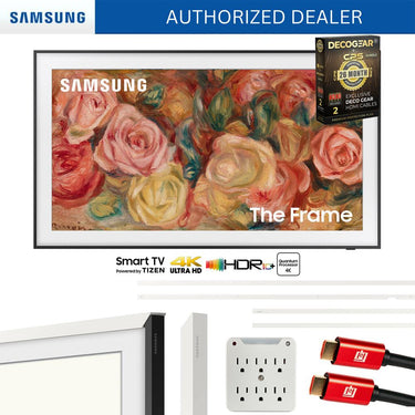 Samsung QN50LS03DA 50" The Frame QLED 4K Smart TV (2024) + 26 Months Protection Bundle