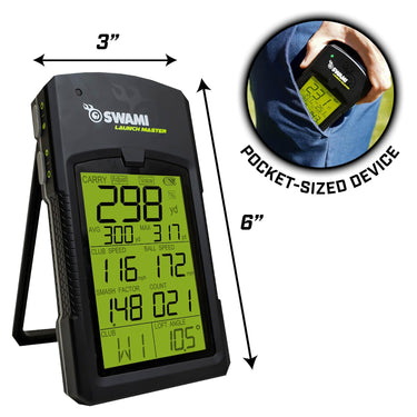 IZZO Golf Swami Launch Master Golf Launch Simulator - Golf Training Aid, Standard