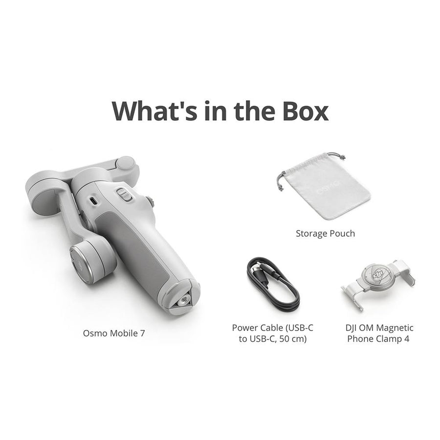DJI Osmo Mobile 7 Gimbal Stabilizer for Smartphone 3-Axis Gimbal