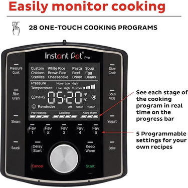 Instant Pot Pro 8-quart Multi-Use Pressure Cooker - (Refurbished)