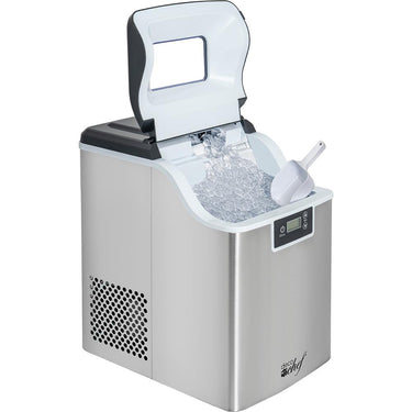 Deco Chef 44LB Countertop Nugget Ice Maker Stainless Open Box + 1 Year Warranty