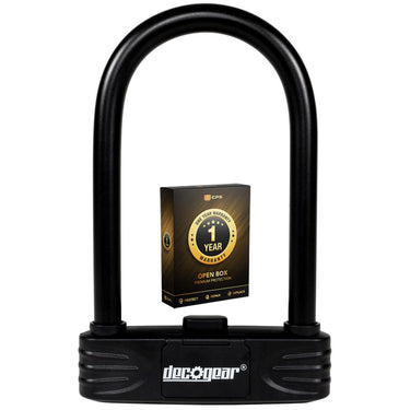 Deco Gear Heavy Duty Combination U-Lock Open Box with 1 Year Warranty