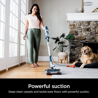 Shark HZ3002 Stratos Ultralight Corded Stick Vacuum w/ DuoClean PowerFins -Refurbished