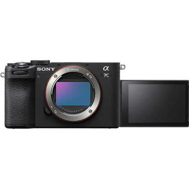 Sony a7C II Full Frame Mirrorless Interchangeable Lens Camera Body Black ILCE-7CM2/B