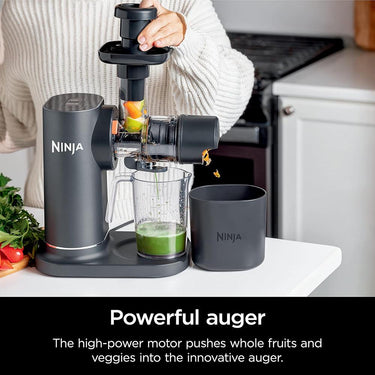 Ninja JC151 NeverClog Cold Press Juicer, 2nd Generation - Refurbished