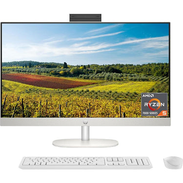 Hewlett Packard 27" AMD Ryzen 5 7520U 8GB/512GB All-in-One Desktop PC Open Box