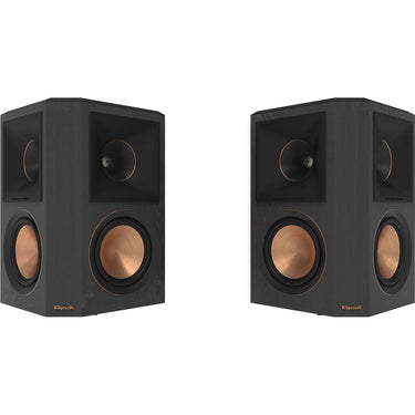 Klipsch Speaker Superior Surround Sound Ebony Pair Open Box with 1 Year Warranty