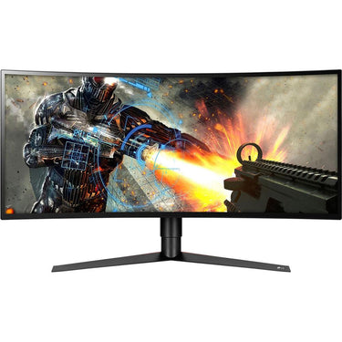 LG 34" UltraWide QHD Curved LED Monitor Open Box with 1 Year Warranty