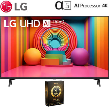 LG 43-Inch UT75 Series LED Smart TV 4K 2024 Open Box with 1 Year Warranty