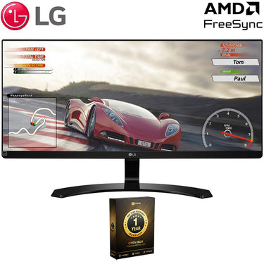 LG 34" UltraWide IPS FreeSync LED Monitor 21:9 Open Box with 1 Year Warranty