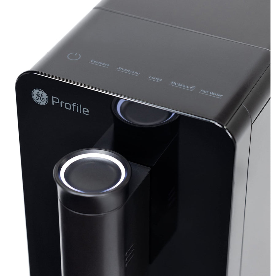 GE Profile Automatic Espresso Machine, One-Touch Brew (Black)