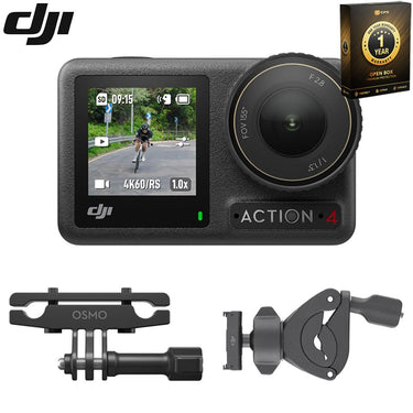 DJI Osmo Action 4 Road Cycling Combo Open Box with 1 Year Warranty