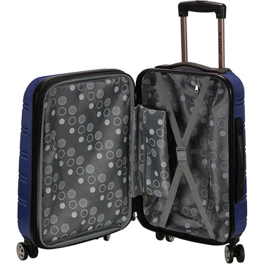 Rockland Melbourne Hardside Expandable Luggage Spinner Wheels, Blue, 3-Piece (20/24/28)