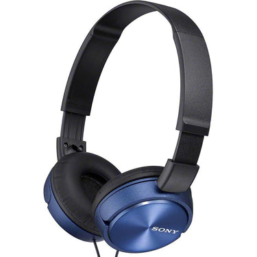 Sony MDR-ZX310AP/L ZX Series Headphones Stereo Headset w/ Microphone Refurbished Blue