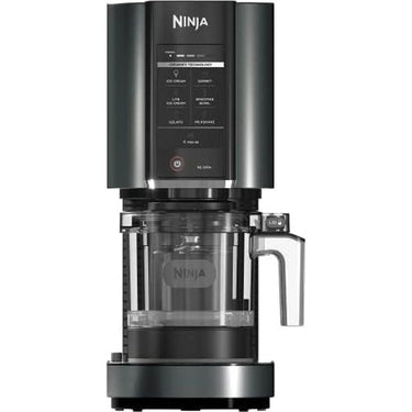 Ninja CREAMi Ice Cream; Sorbet; Milkshake Maker + 3 CREAMi Pints; Black - Open Box