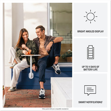 Garmin VIVOACTIVE 6 Health and Fitness GPS Smartwatch, Pink Dawn with Silicone Band