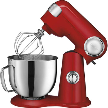 Cuisinart Precision Master 5.5-Quart Stand Mixer Red + 12 Pcs Knife Set Bundle