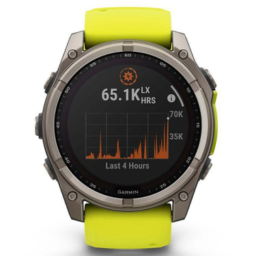Garmin Fenix 8 51mm Smartwatch, Solar Sapphire, Titanium + Accessories Bundle