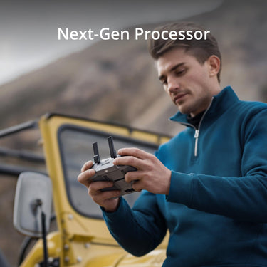 DJI RC 2 Remote Controller, 6nm Processor, O4 20km Range, 5.5in FHD Screen, 420g