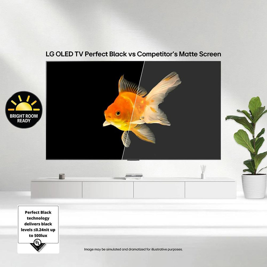 LG 65" C5 Series OLED evo 4K UHD Smart TV (2025) w/ Extended Protection Plan