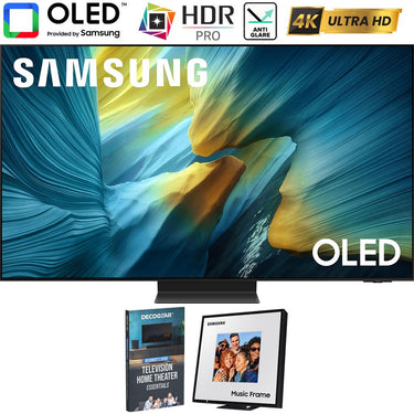 Samsung 65 inch OLED 4K S95F Vision AI Smart TV (2025) + Music Photo Frame Smart Speaker