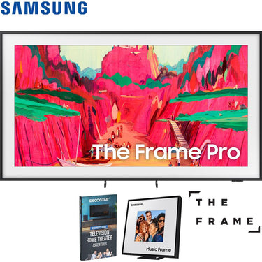 Samsung 65" The Frame Pro LS03FW 4K Neo QLED Mini Smart TV (2025) + Music Photo Frame