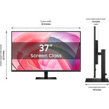 Samsung ViewFinity S7 (S70D) 37" 4K UHD 2160p 60Hz 5ms 16:9 HDR10 Monitor