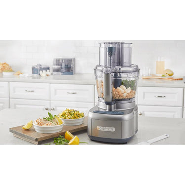 Cuisinart Elemental 13 Cup Food Processor with Dicing, Gunmetal - FP-13DGM - Open Box