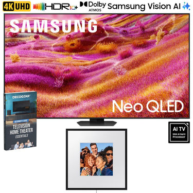 Samsung 50" Neo QLED 4K QN90F Vision AI Smart TV (2025) w/ Photo Music Frame Bundle