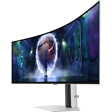 Samsung 49 Odyssey DQHD 240Hz OLED G9 Curved Gaming Monitor - Open Box + 1 Year Warranty