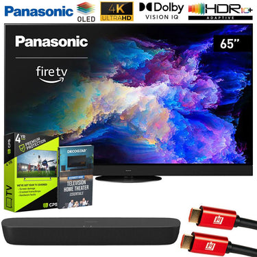 Panasonic Z95 65" OLED 4K UHD Smart Fire TV (2024) + HTB200 Compact Soundbar Bundle