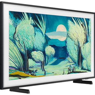 Samsung 43" The Frame QLED 4K AI Smart TV (2025) w/ Teak Bezel + Protection Bundle