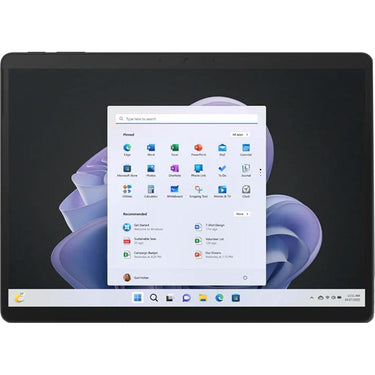 Microsoft Surface Pro 9 13" Tablet, Intel i5, 8/256GB, Graphite OPEN BOX + 1 Year Warranty