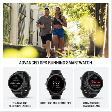 Garmin Forerunner 570 - 42mm GPS Smartwatch, Aluminum and Black Band