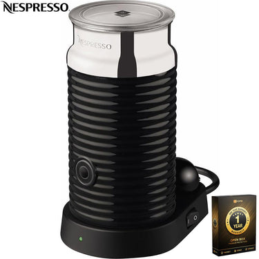 Nespresso Aeroccino 3 Milk Frother in Black - Open Box + 1 Year Warranty